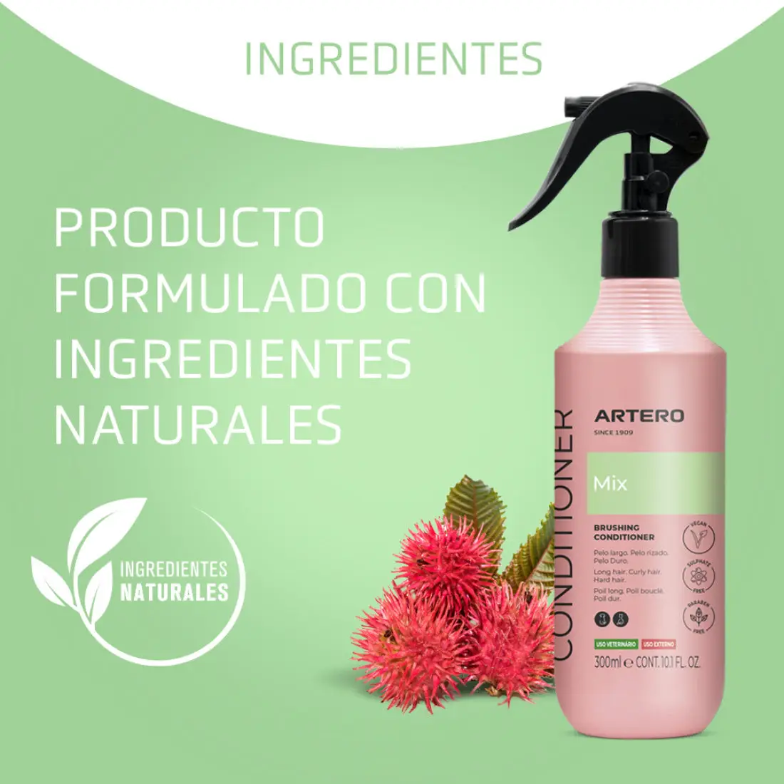Artero Acondicionador Mix Multifase Spray 250 ml - Image 5