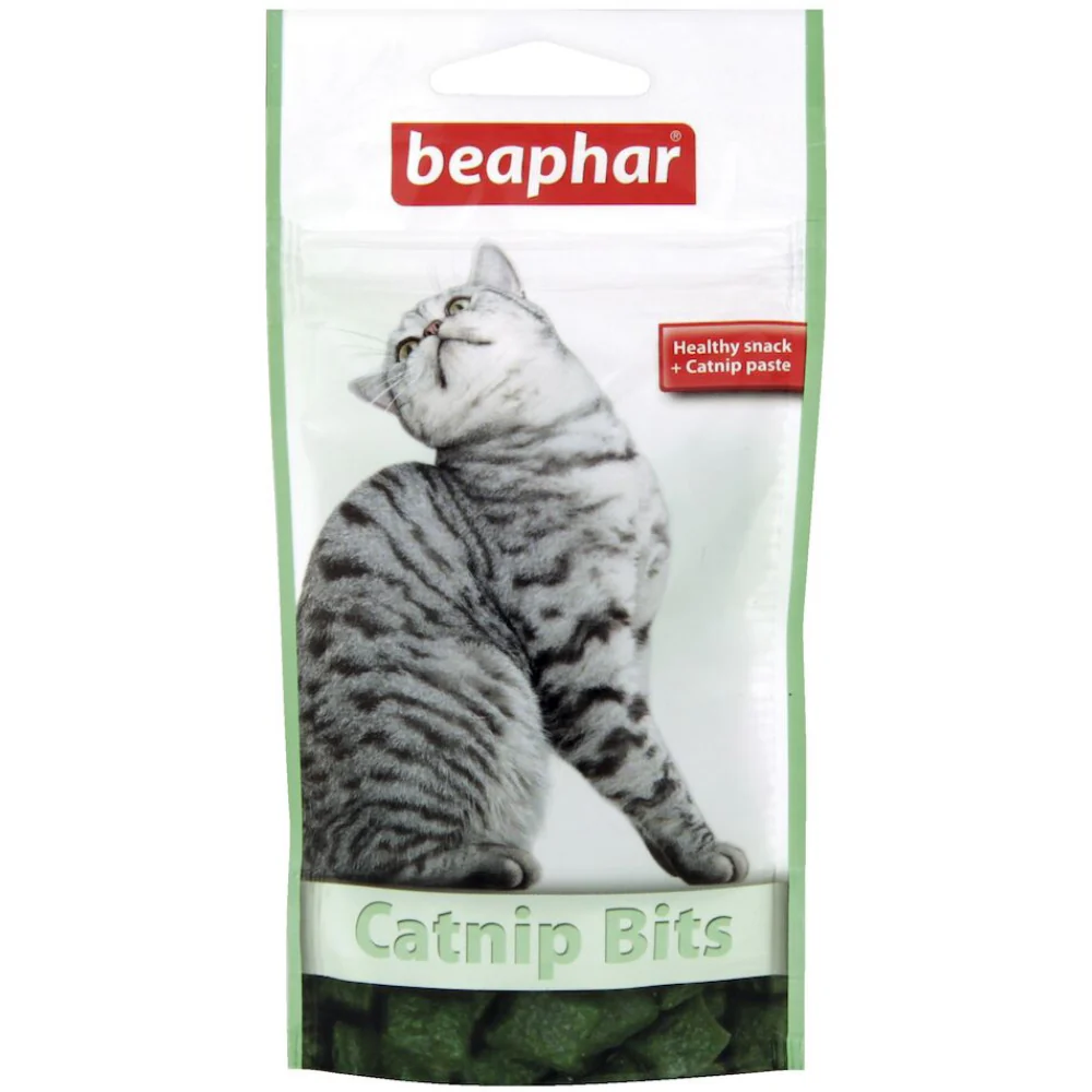 Beaphar Bocaditos Hierba Gatera "Catnip-Bits" Gato 35 G