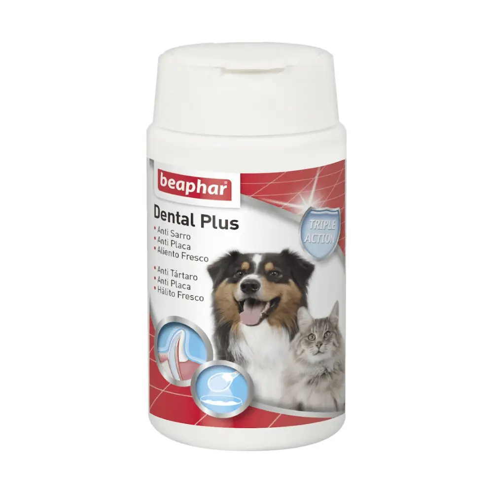 Beaphar Dental Plus 75 g Suplemento a base de Algas Pardas 100% Naturales en Polvo