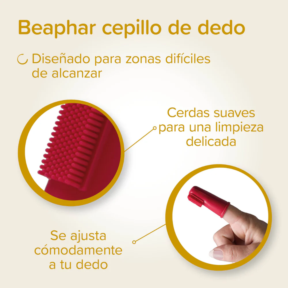 Beaphar Pack Dental para Cachorros | Pasta de Dientes + Cepillo + Cepillo de Dedo - Image 5