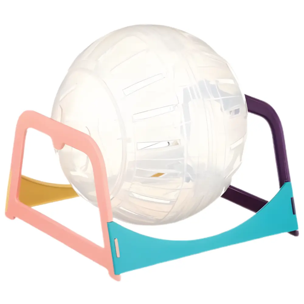 Bola Plástico Juguete Hamster - 3 en 1 - 17 cm