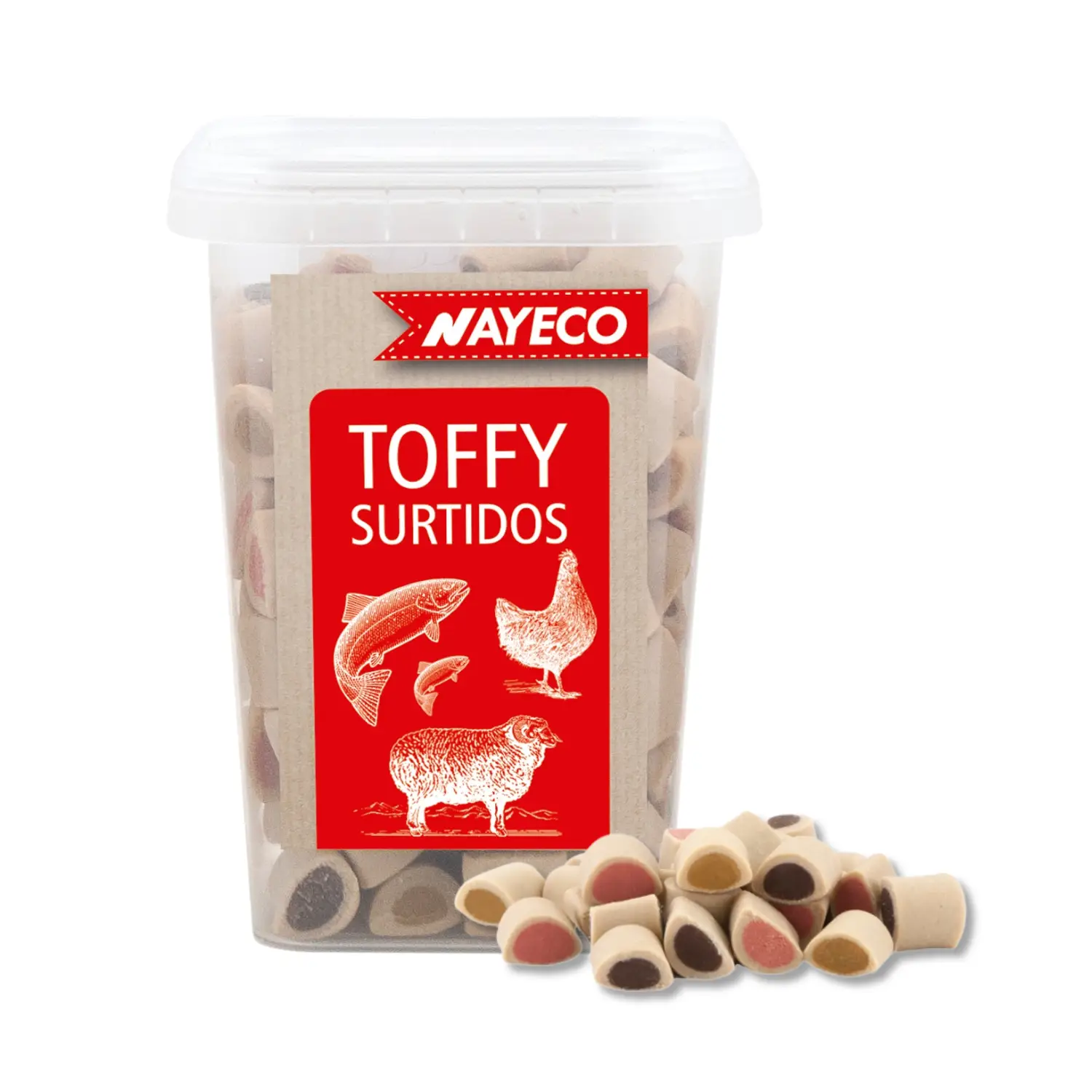 Bote de Snacks para Perros Varios Sabores Nayeco - Image 6
