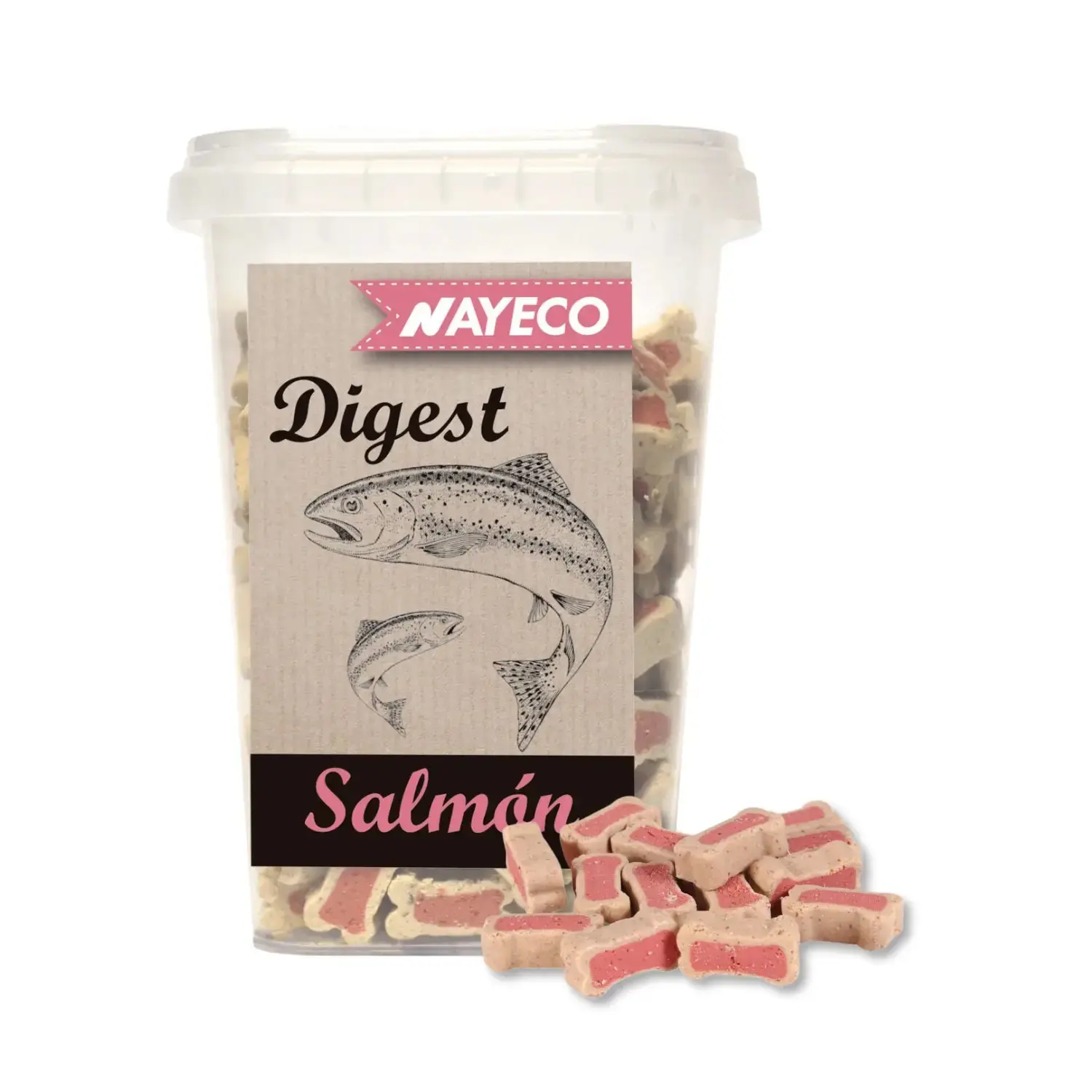 Bote de Snacks Digest Huesitos para Perros Varios Sabores Nayeco - Image 3