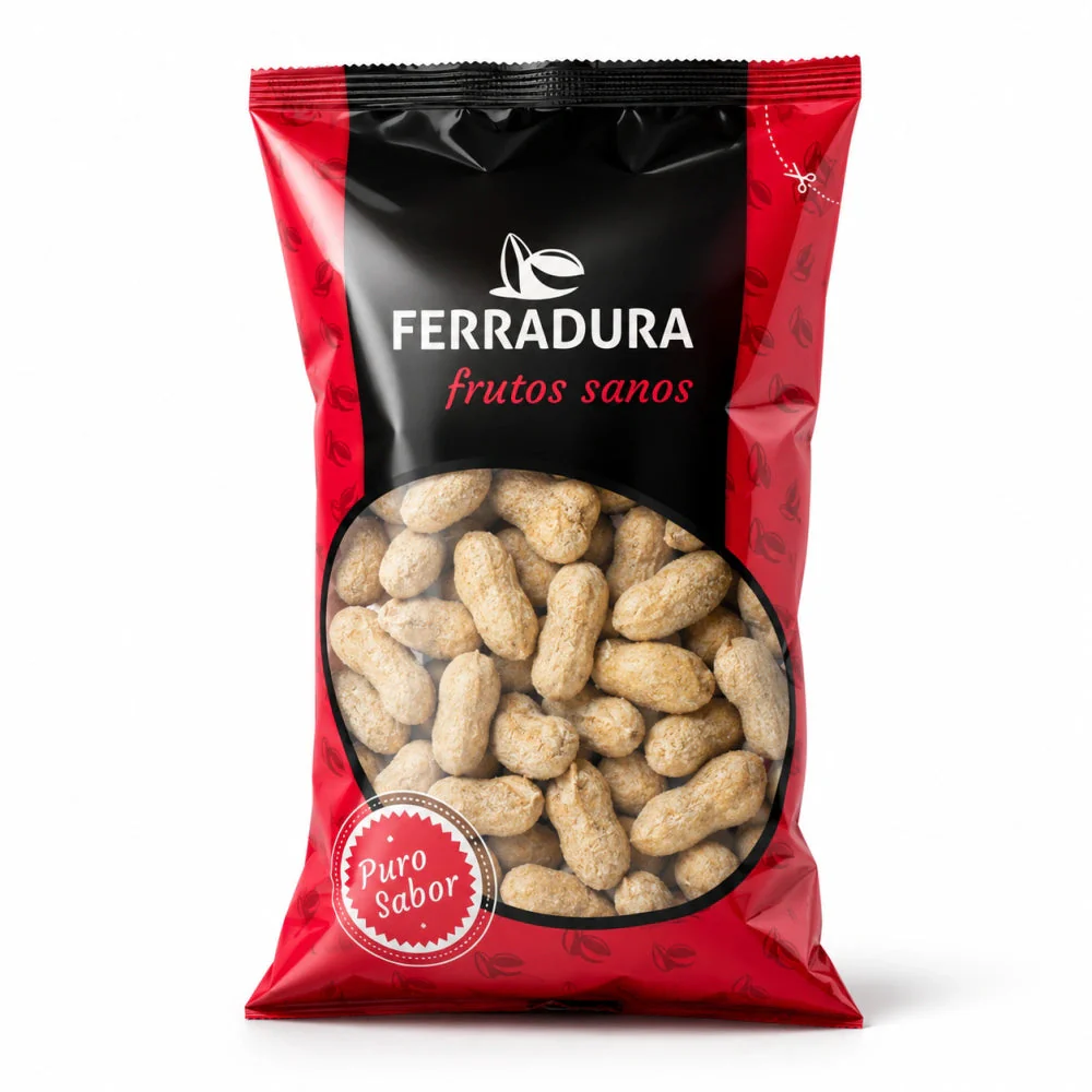 Sinfonía Cacahuete Crudo Cáscara Bolsa 500 g