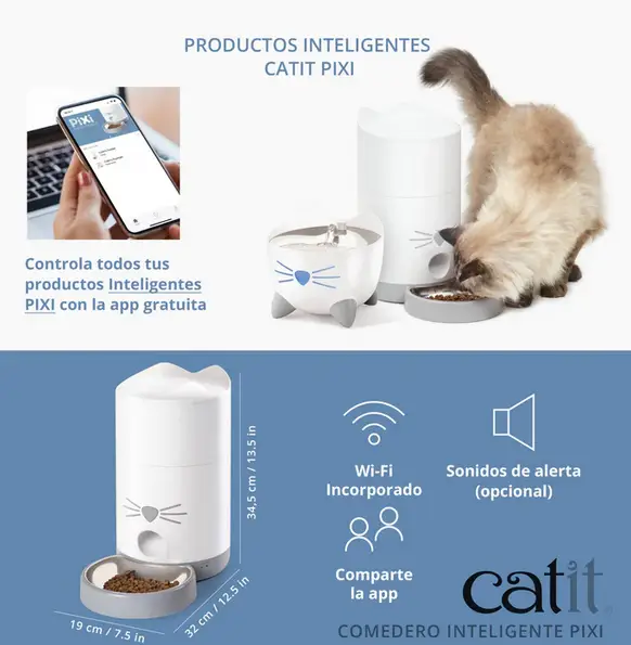 Catit Comedero Inteligente Para Gatos Pixi - Image 6