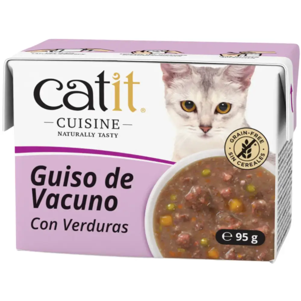 Catit Cuisine Guiso de Vacuno con Verduras 95 g