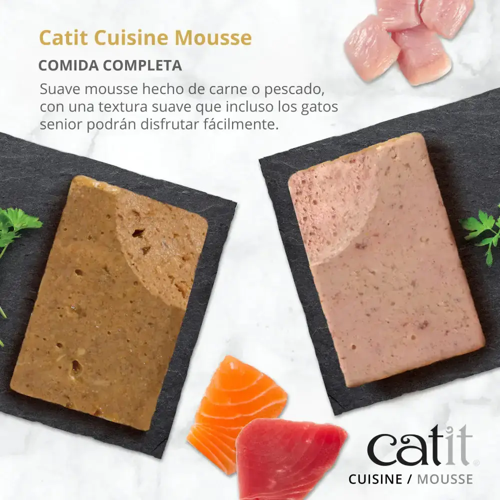 Catit Cuisine Mousse de Pollo con Jamón 90 g - Image 5
