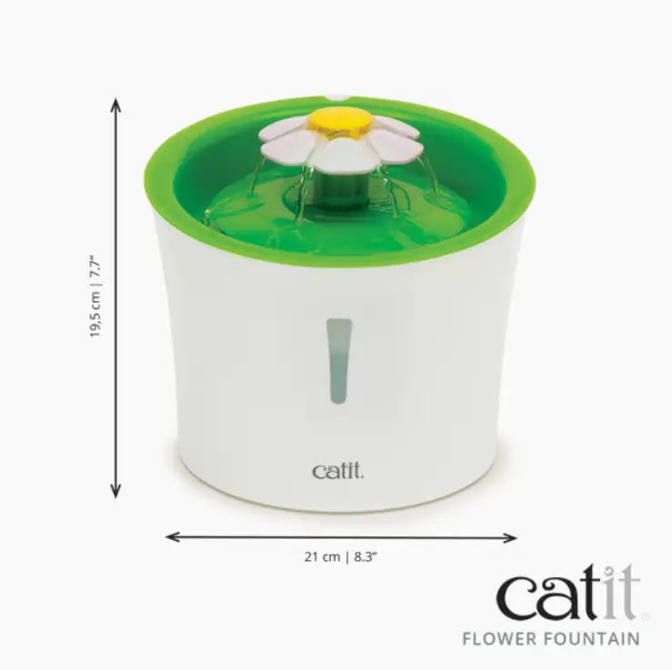 Catit Fuente Para Beber Agua Gato Flower Fountain 3 L - Image 2