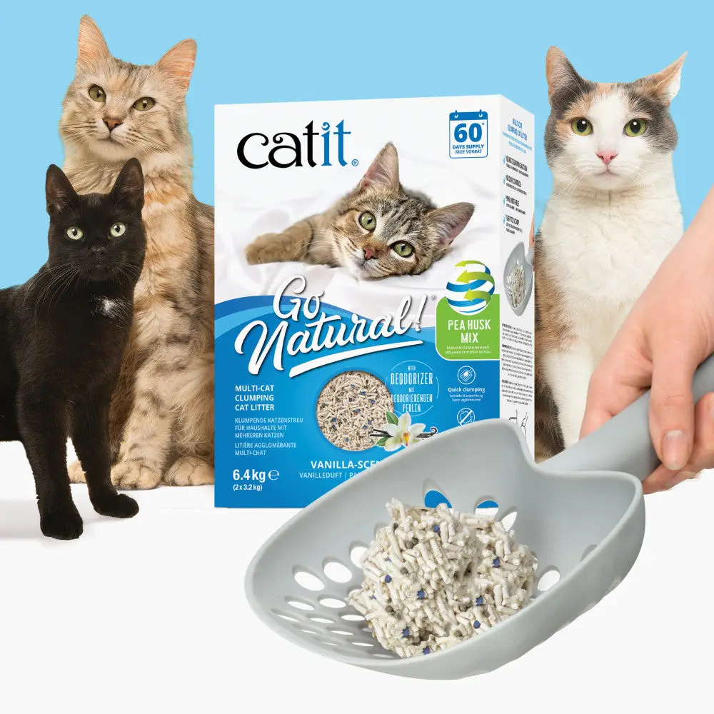 Catit Go Arena Natural Bento Guisante Vainilla 6,4 kg - Image 2