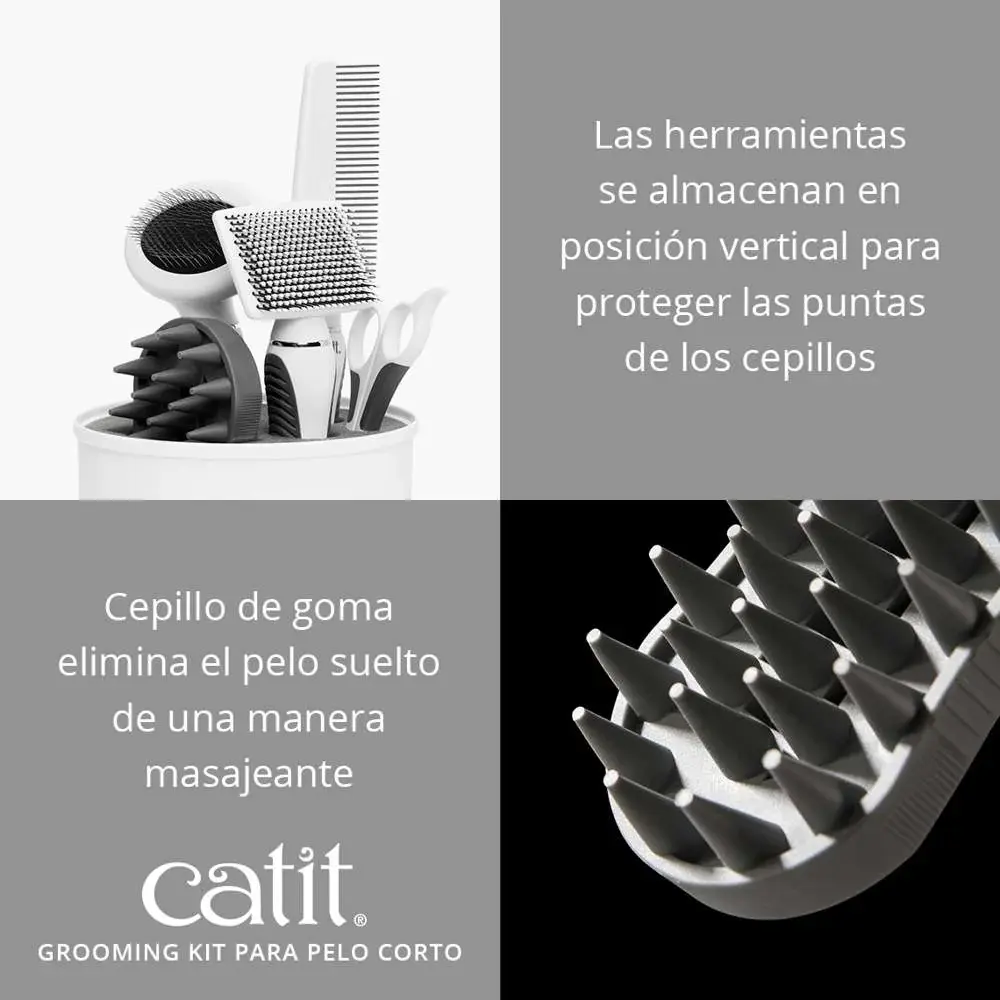 Catit Kit Grooming Pelo Corto - Image 3