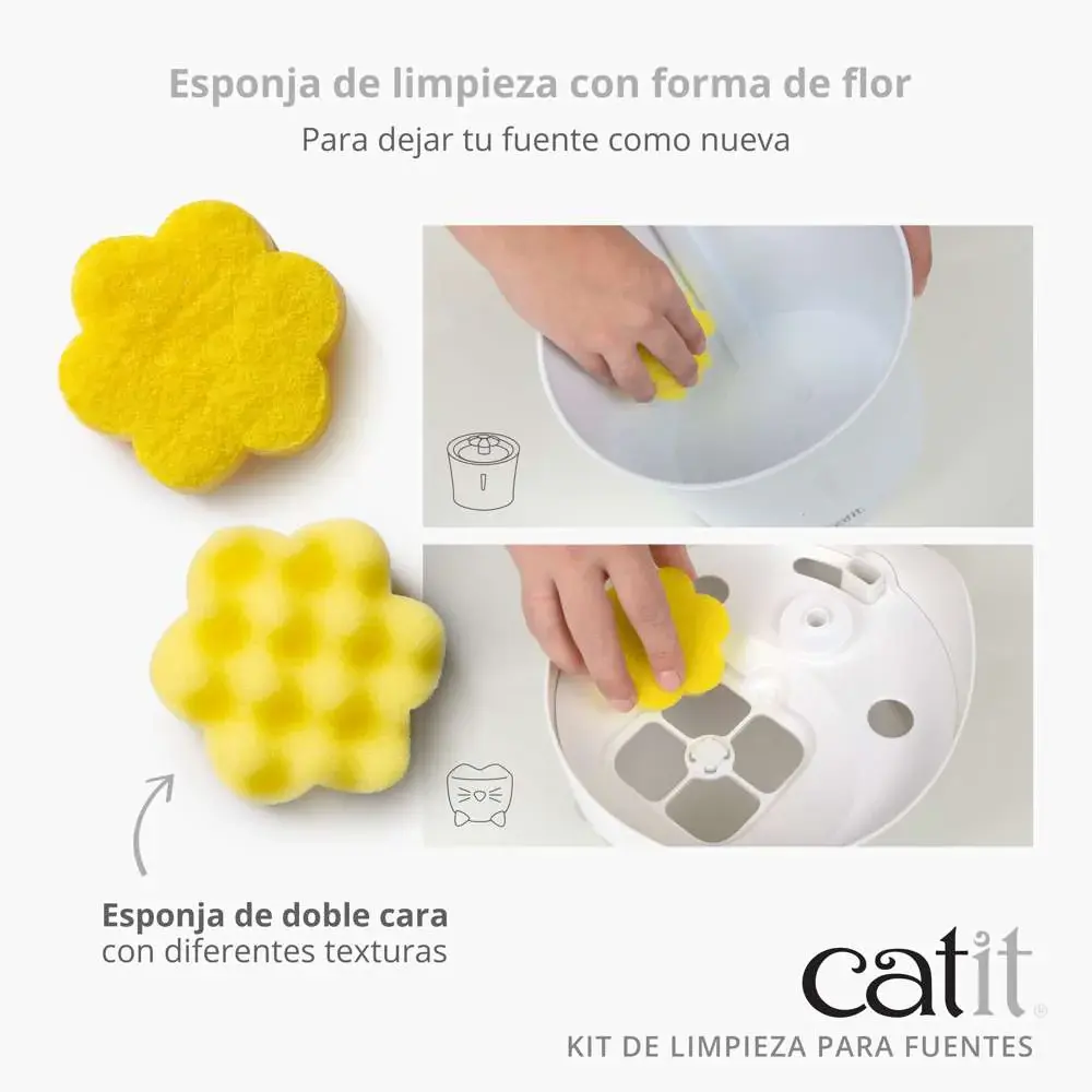 Catit Kit Limpieza Bebederos Fuentes - Image 5