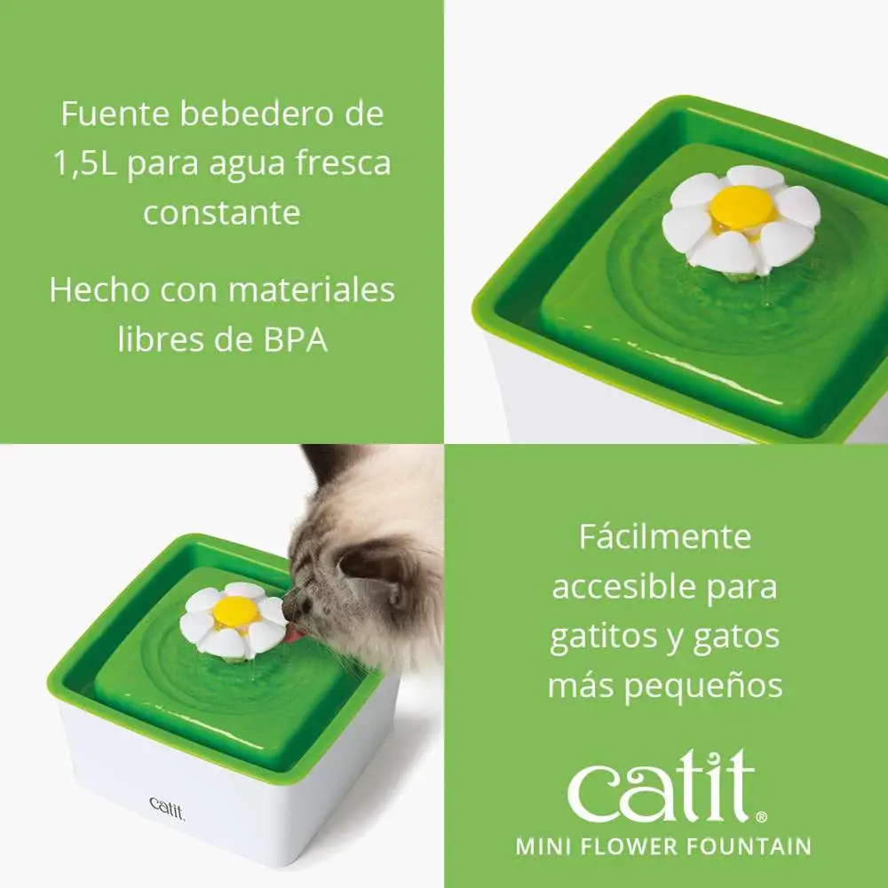 Catit Mini Bebedero Flor 1,5 Lts - Image 3