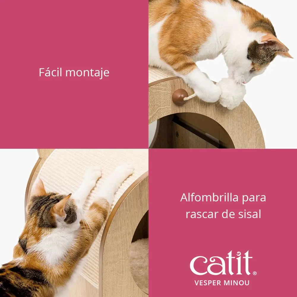 Catit Rascador Vesper Minou 36X36,5X40,5 cm - Image 4