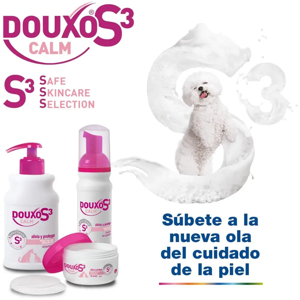 Champú Douxo S3 Calm 200 ml para Perros y Gatos con Dermatitis o Piel Sensible - Image 4
