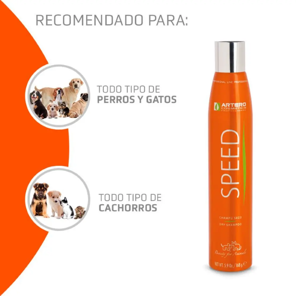 Champú Seco Higiene Speed 300 ml Artero - Image 3