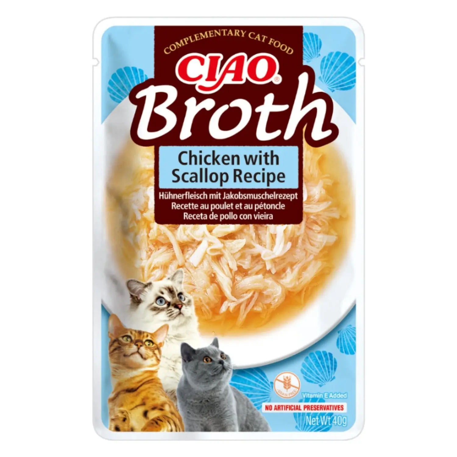 Churu CAT Chicken BROTH 40 g | Caldo para Gatos - Image 4