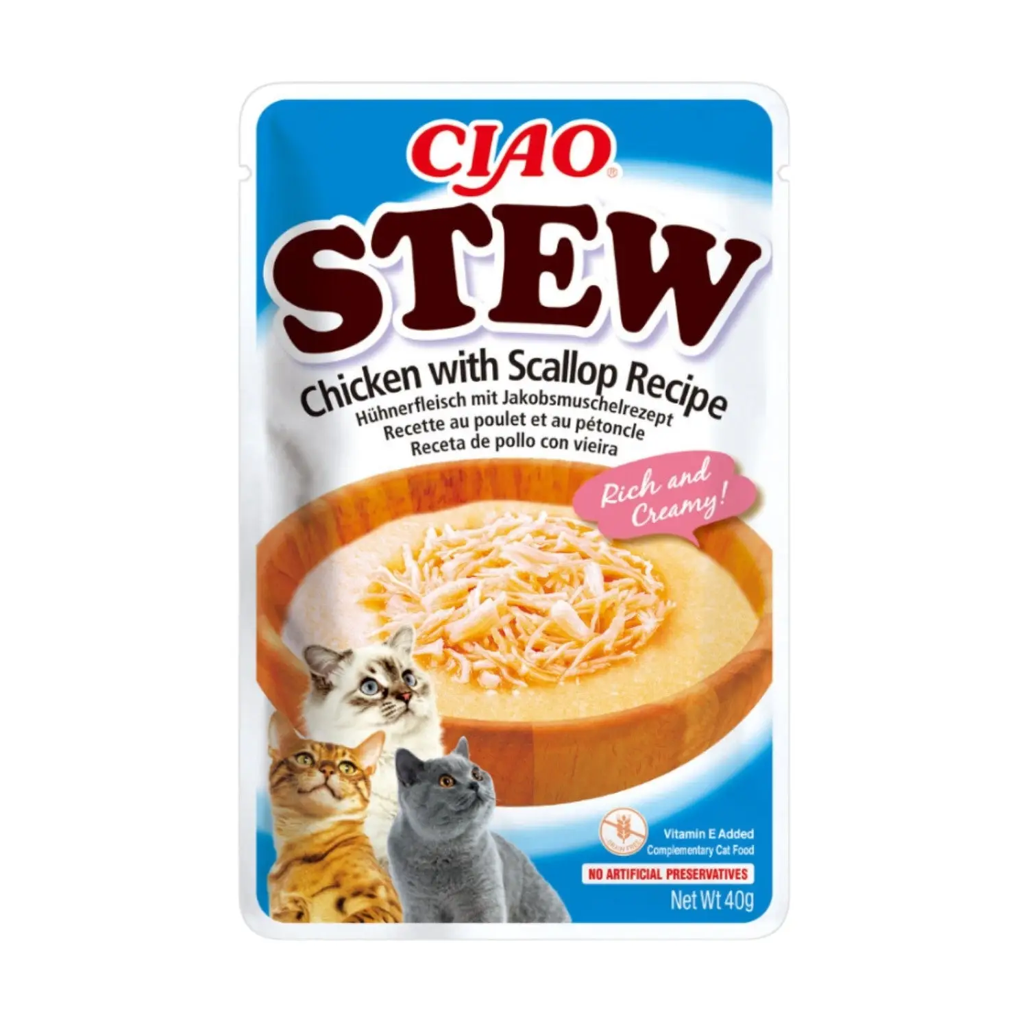 Churu CAT Chicken STEW 40 g | Estofado para Gatos - Image 5