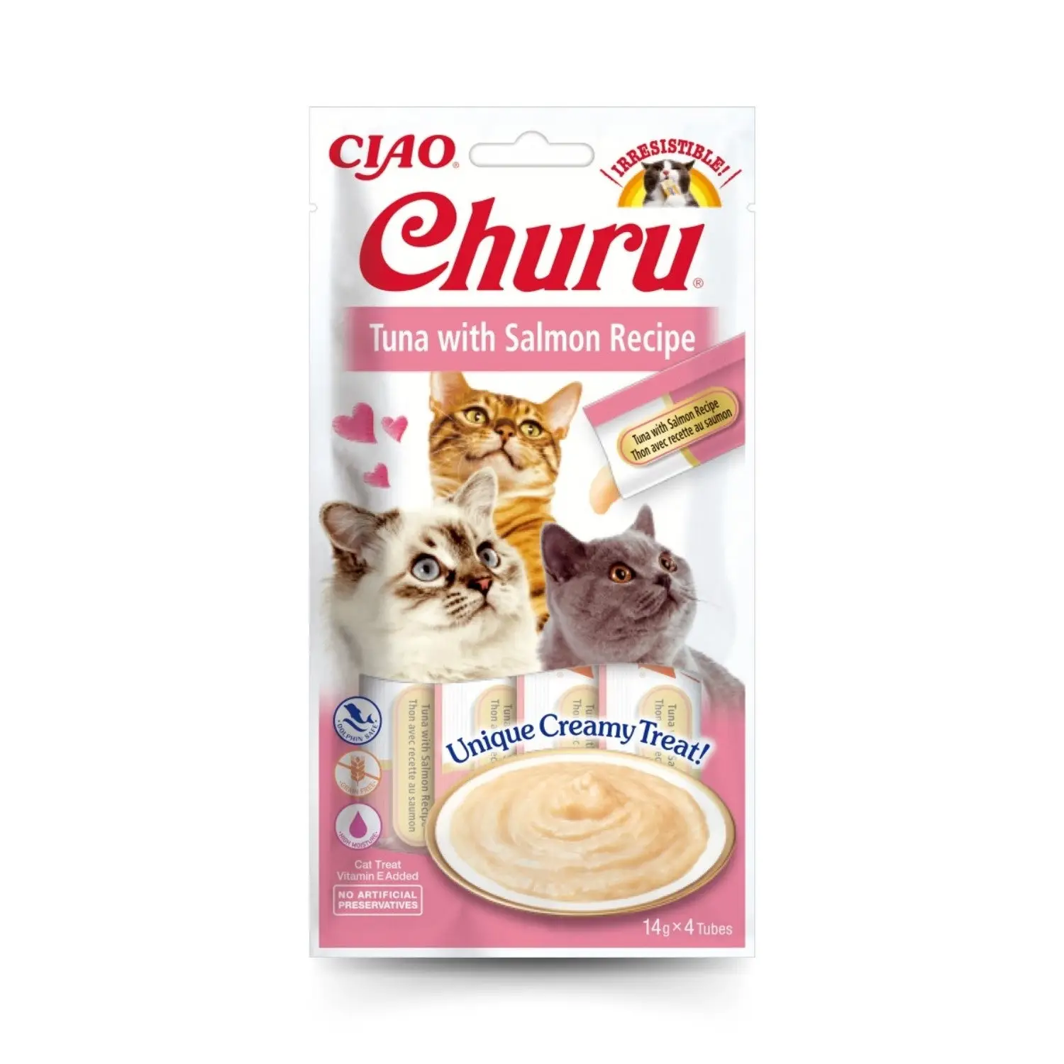 Churu CAT Receta Pack 4x14 g | Snack Líquido para Gatos - Image 7