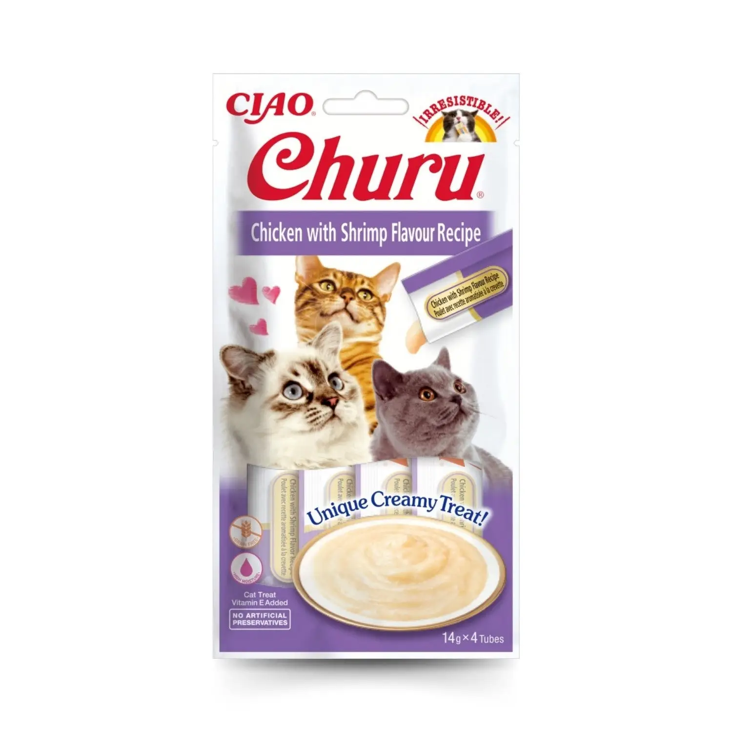 Churu CAT Receta Pack 4x14 g | Snack Líquido para Gatos - Image 9