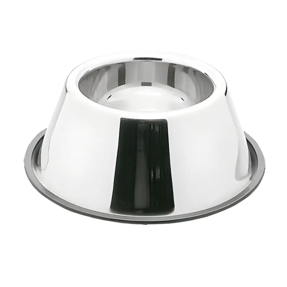 Comedero Acero Inox.Antideslizante Cocker 0,9L 24 cm