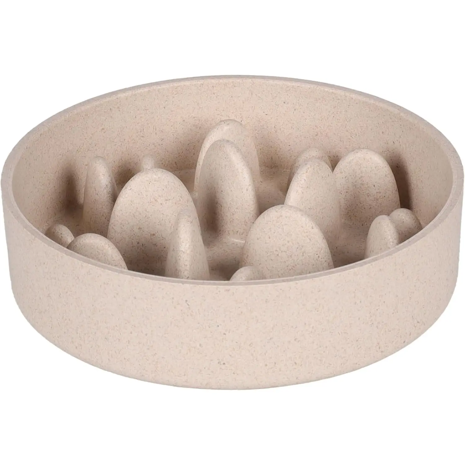 Flamingo Comedero Antivoracidad Slow Bambú Greni Beige - Image 3