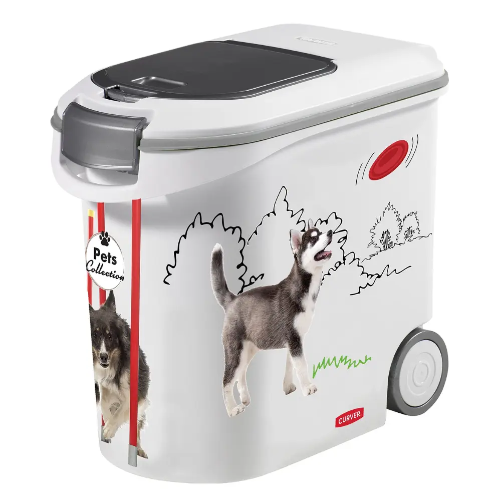 Contenedor Pienso Perros con Ruedas Curver 12 kg