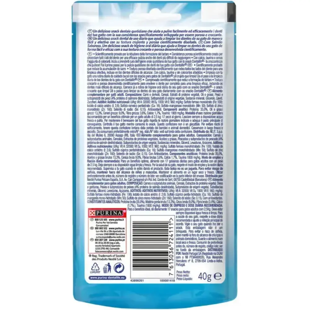 Dentalife Cat Salmón 40 g - Image 2