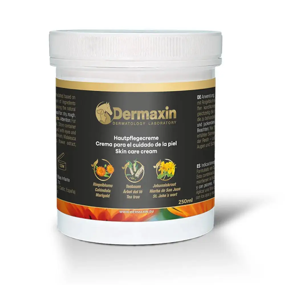 Dermaxin Crema Natural para Pieles Irritadas en Caballos