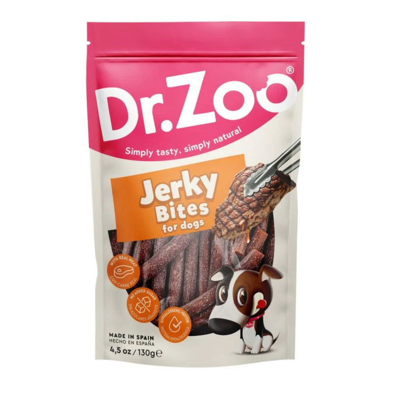 Dr. Zoo Jerky Bites Snack para Perros