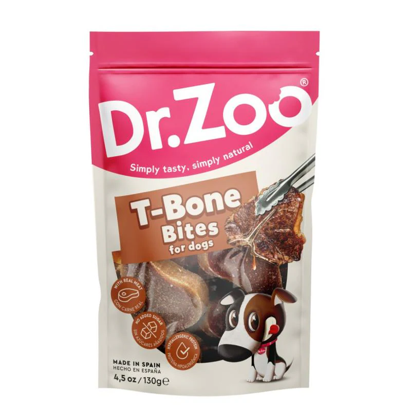 Dr. Zoo T-Bone Bites Snack para Perros