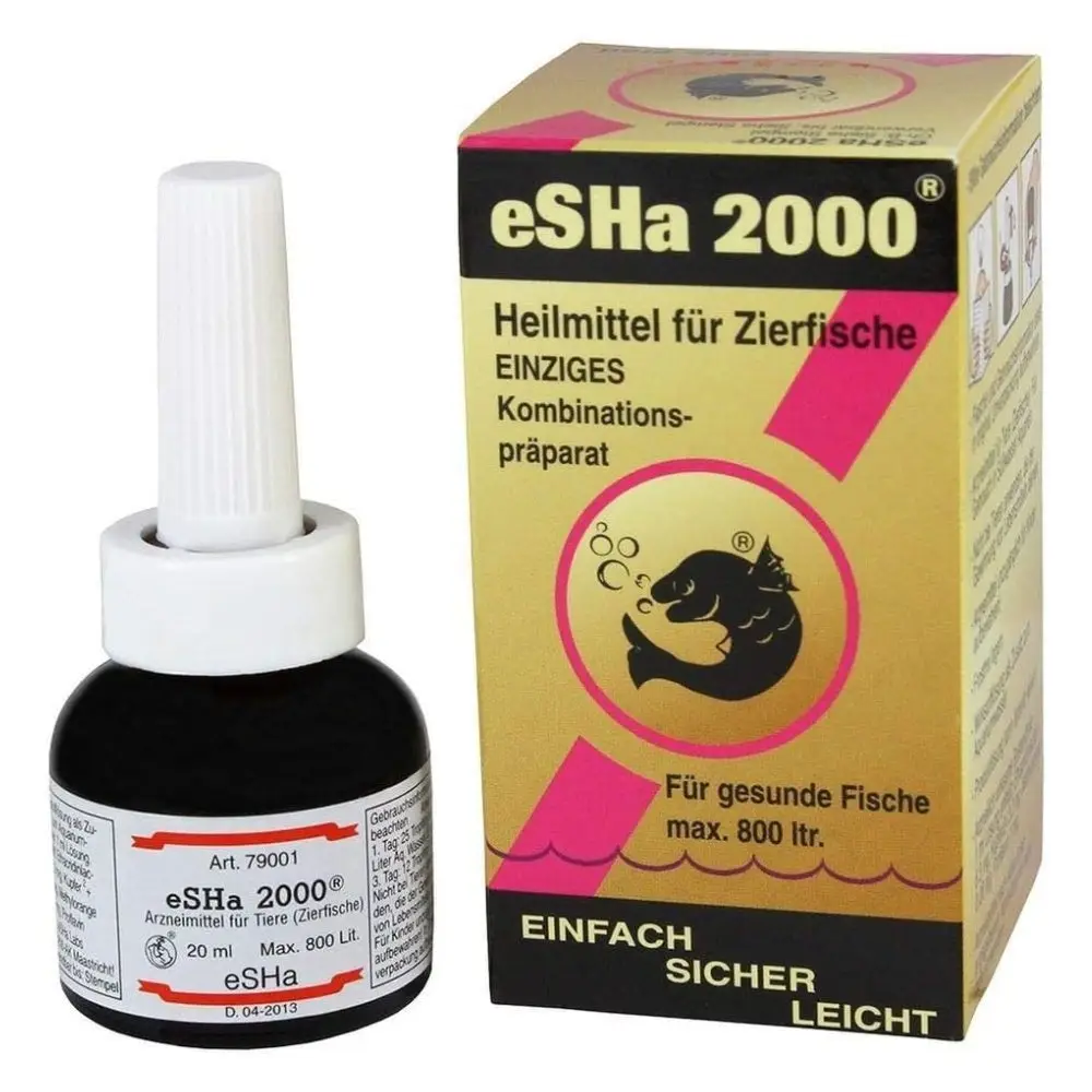 Esha-2000 Combate y Previene Enfermedades Peces Ornamentales