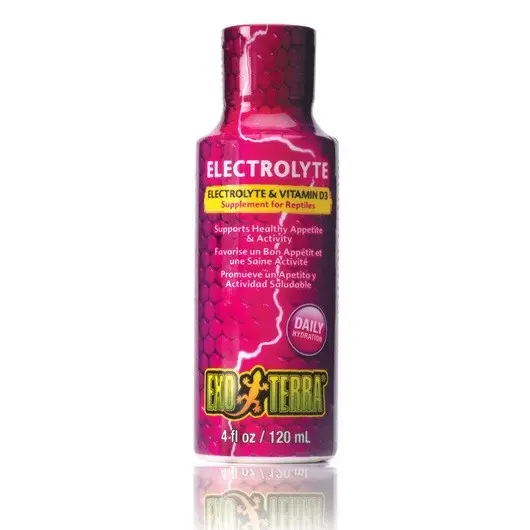 Exo Terra Electrolyte-Vitamina D3 120 Ml