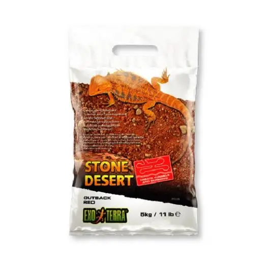 Exo Terra Sustrato Outback Red Stone Desert 5 kg