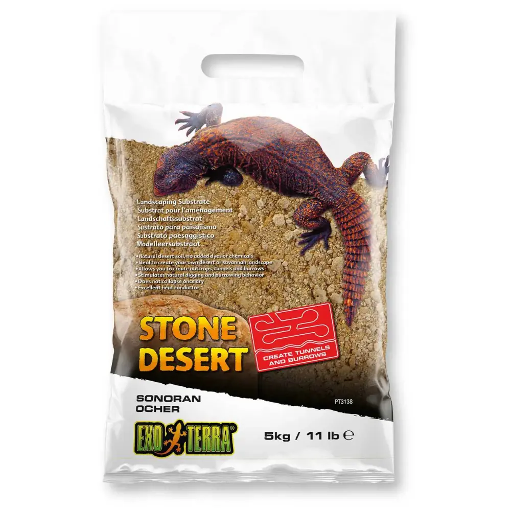 Exo Terra Sustrato Sonoran Ocher Stone Desert 5 kg