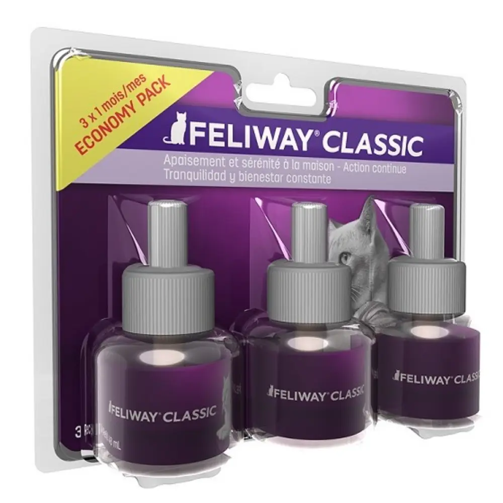 Feliway Classic Recambio 48 ml Pack-3