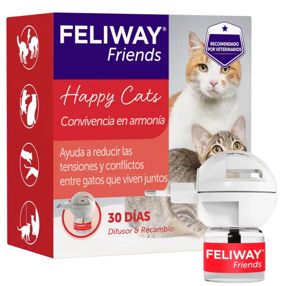 Feliway Friends Difusor+Recambio 48 ml