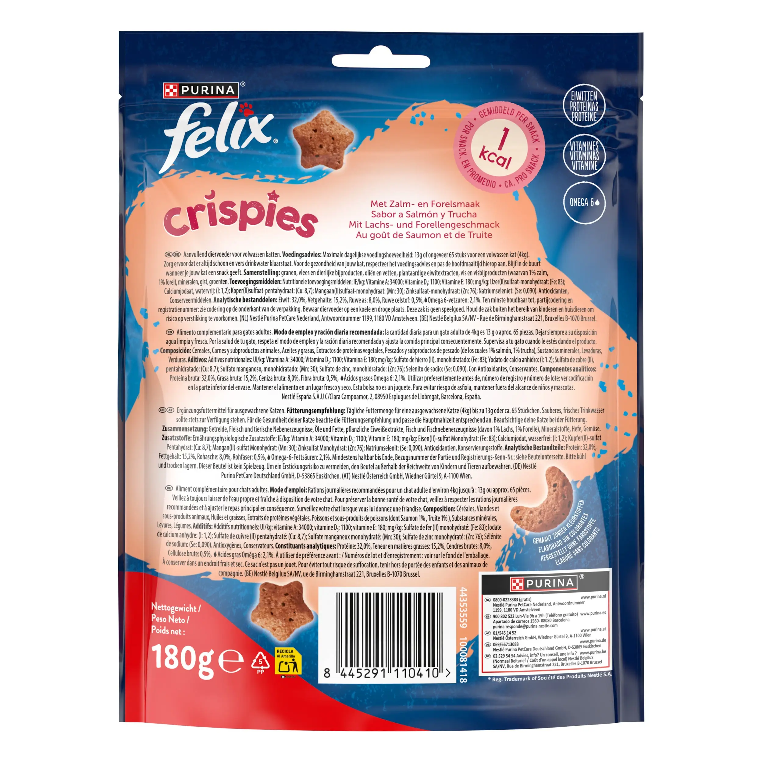 Felix Crispies Salmón y Trucha 180 g - Image 2