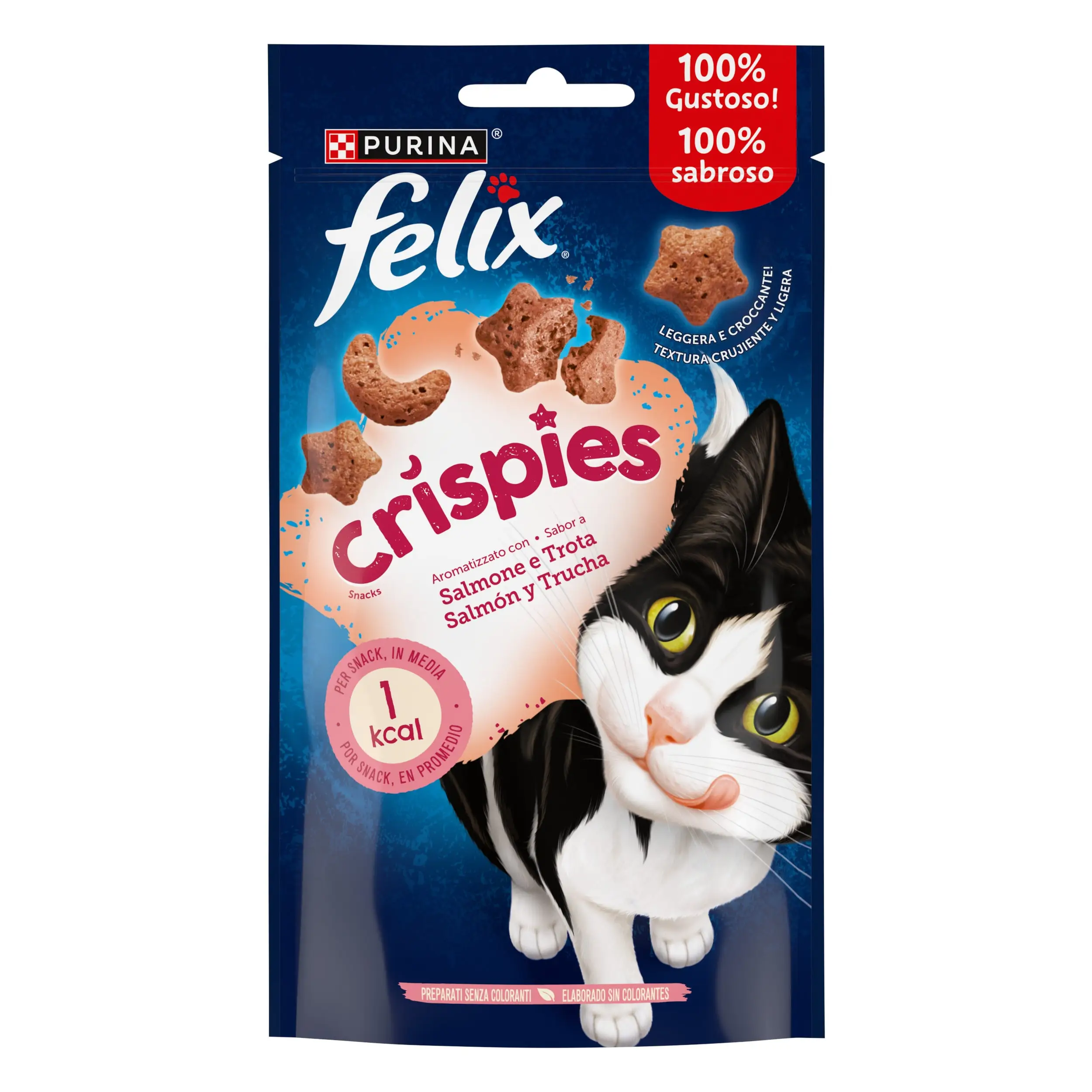 Felix Crispies Salmón y Trucha 45 g