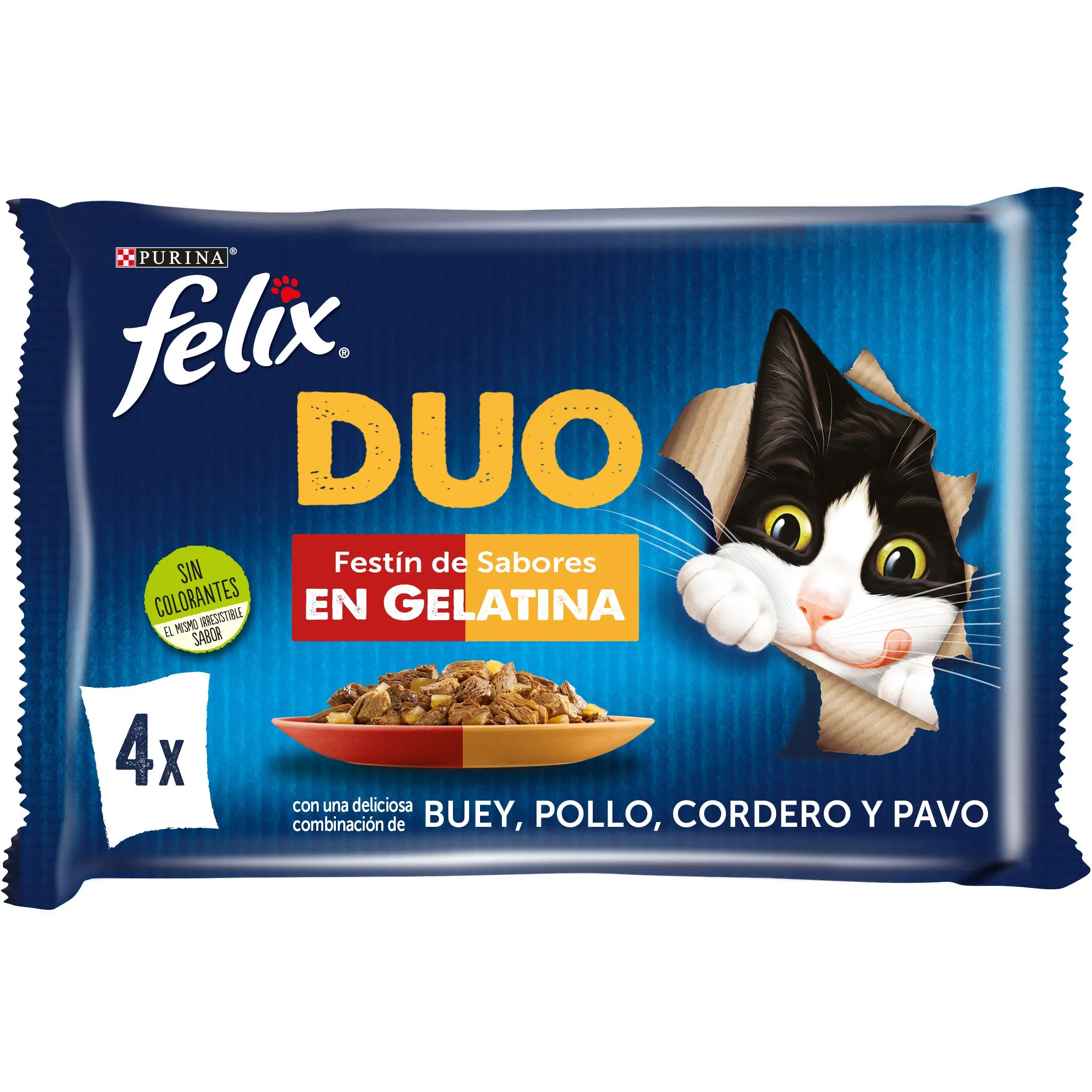 Felix Fantastic Duo Carnes Pack 4X85 g