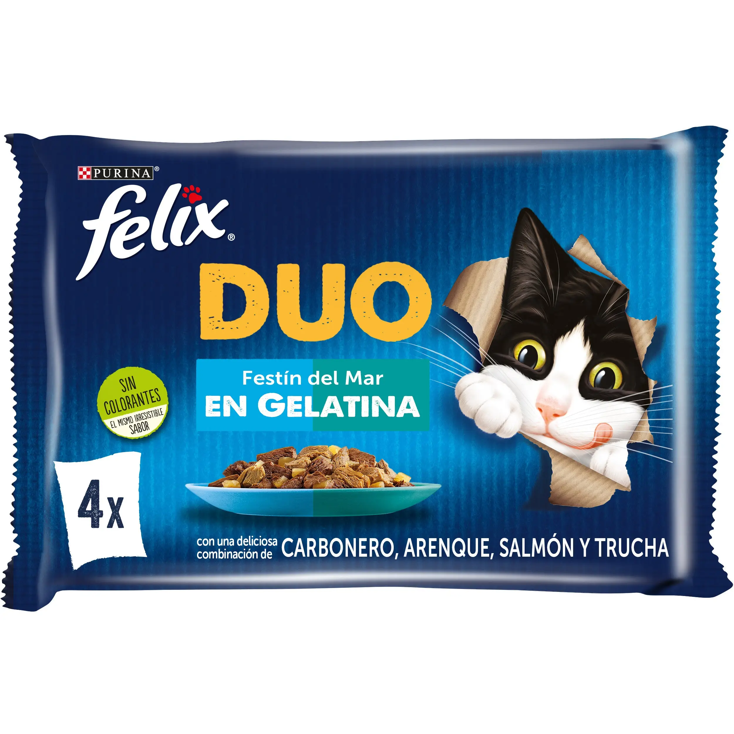 Felix Fantastic Duo Pescados Pack 4X85 g