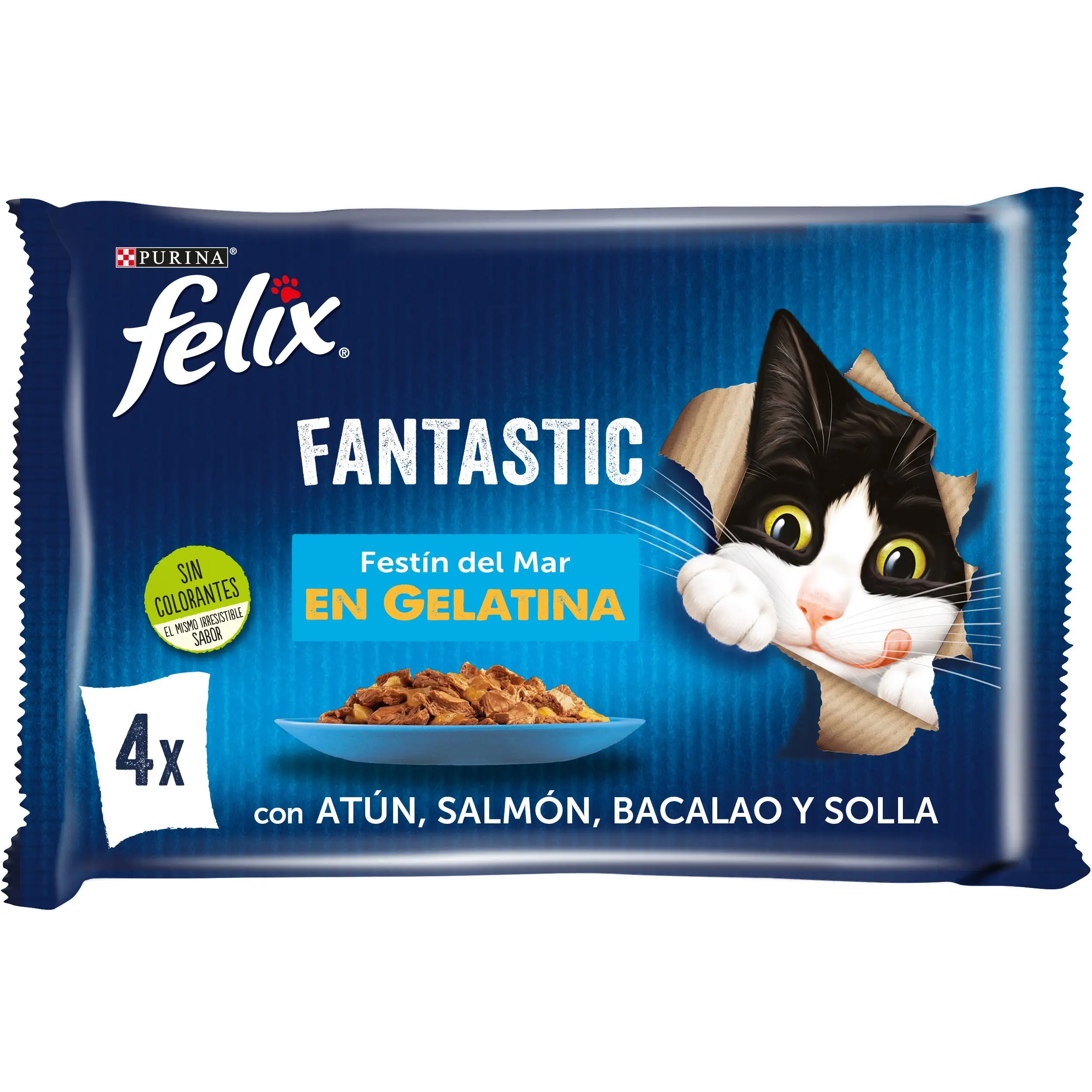 Felix Fantastic Pescados Pack 4X85 g