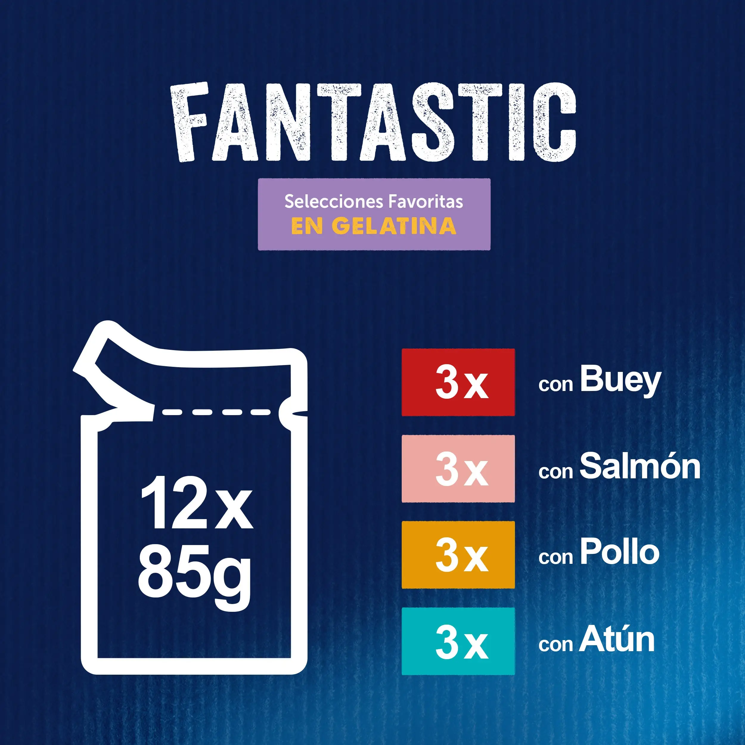 Felix Fantastic Surtido Gelatina Pack 12X85 g - Image 5