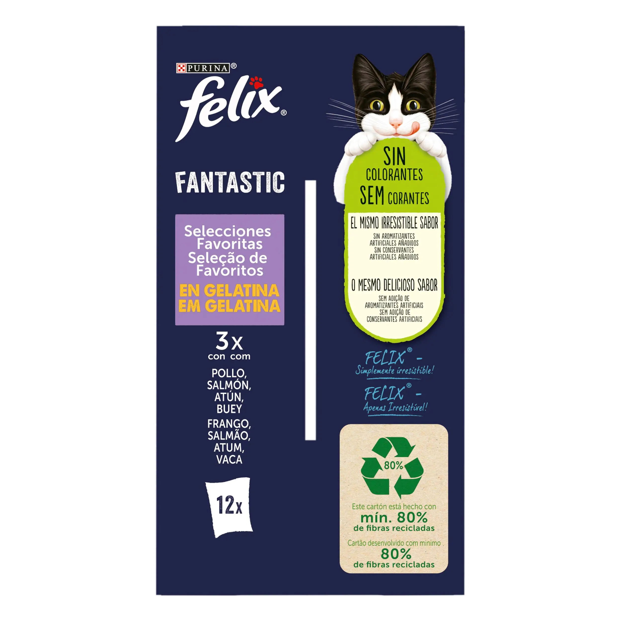 Felix Fantastic Surtido Gelatina Pack 12X85 g - Image 8