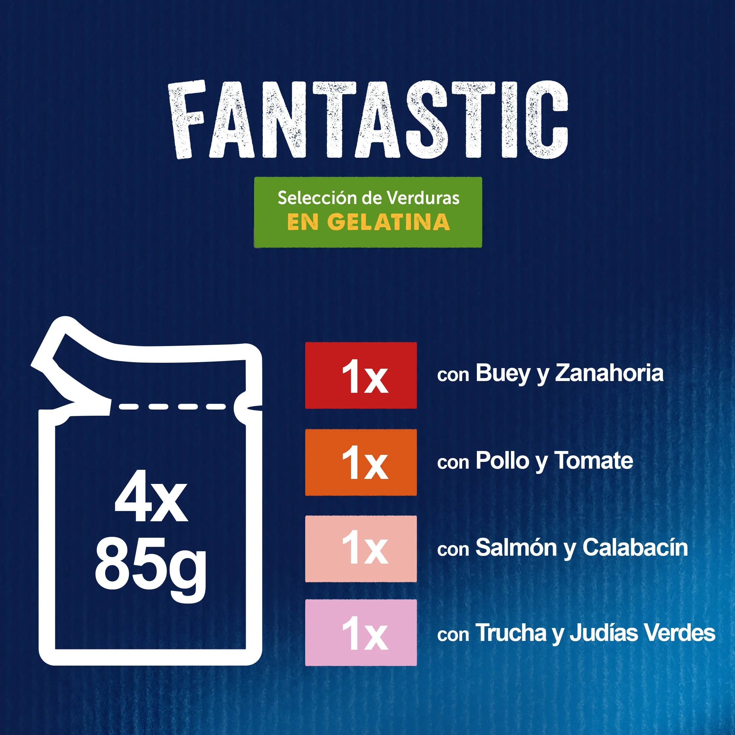 Felix Fantastic Surtido Verduras Pack 4X85 g - Image 6