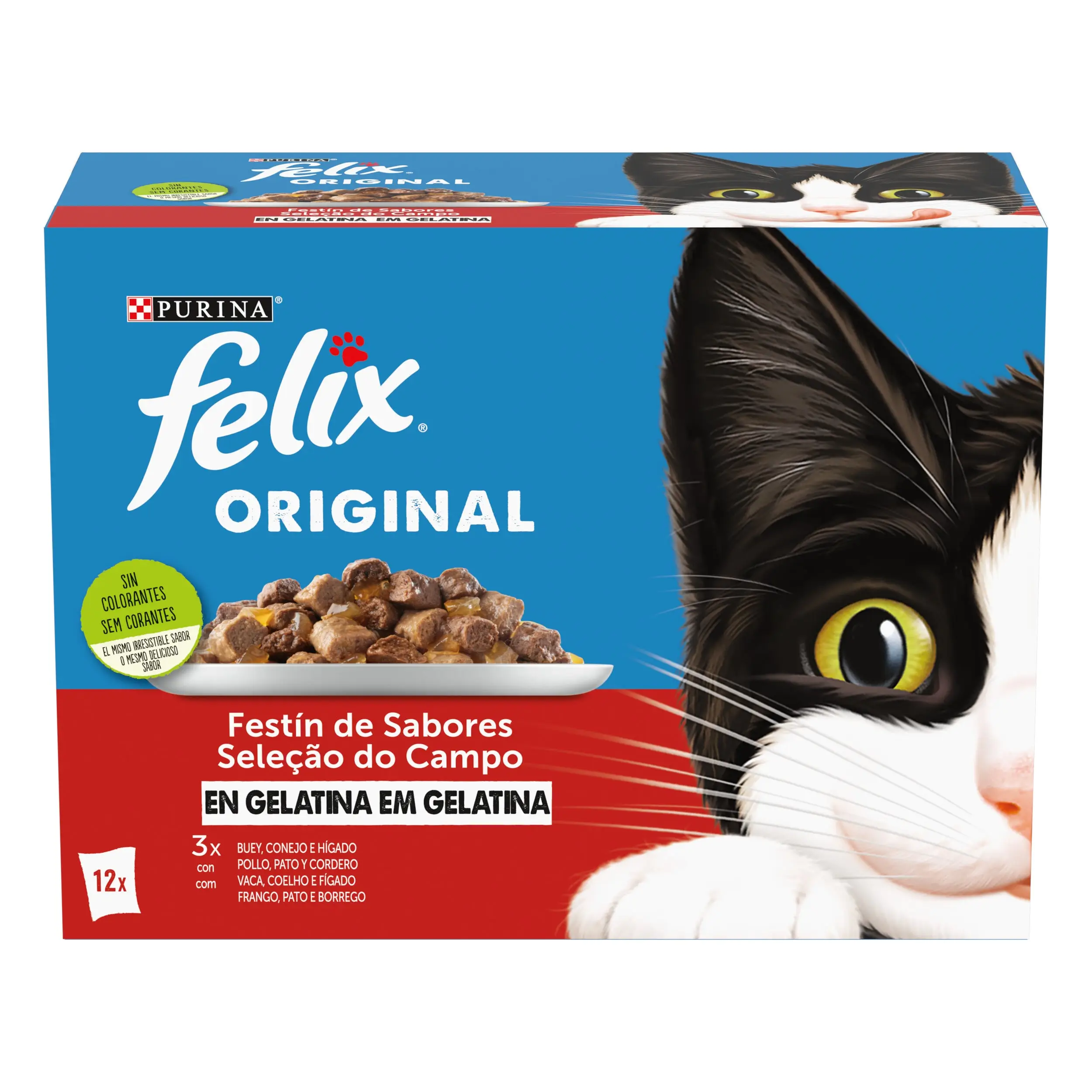 Felix Original Selección Carnes Pack 12X85 g - Image 2