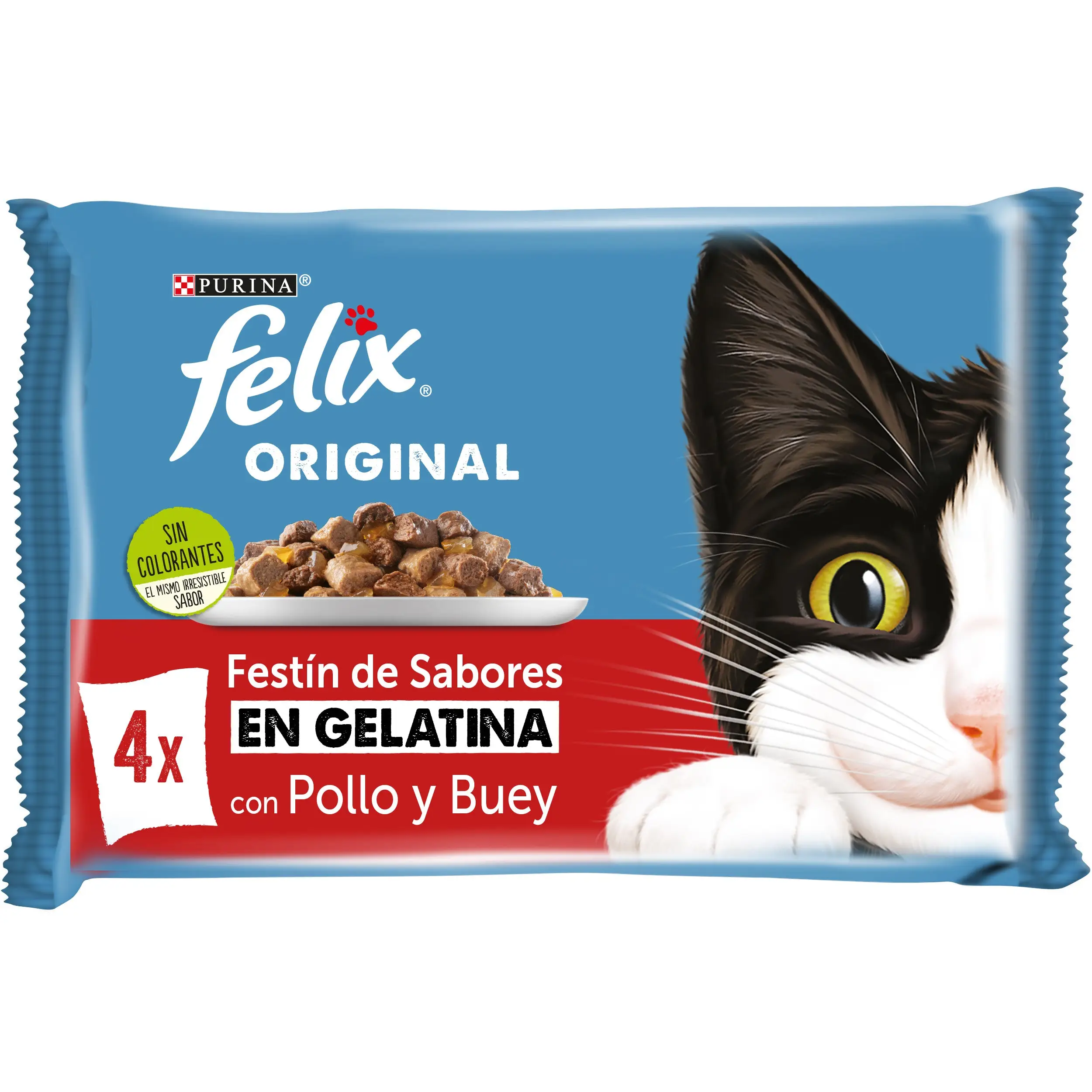 Felix Original Selección Carnes Pack 4X85 g