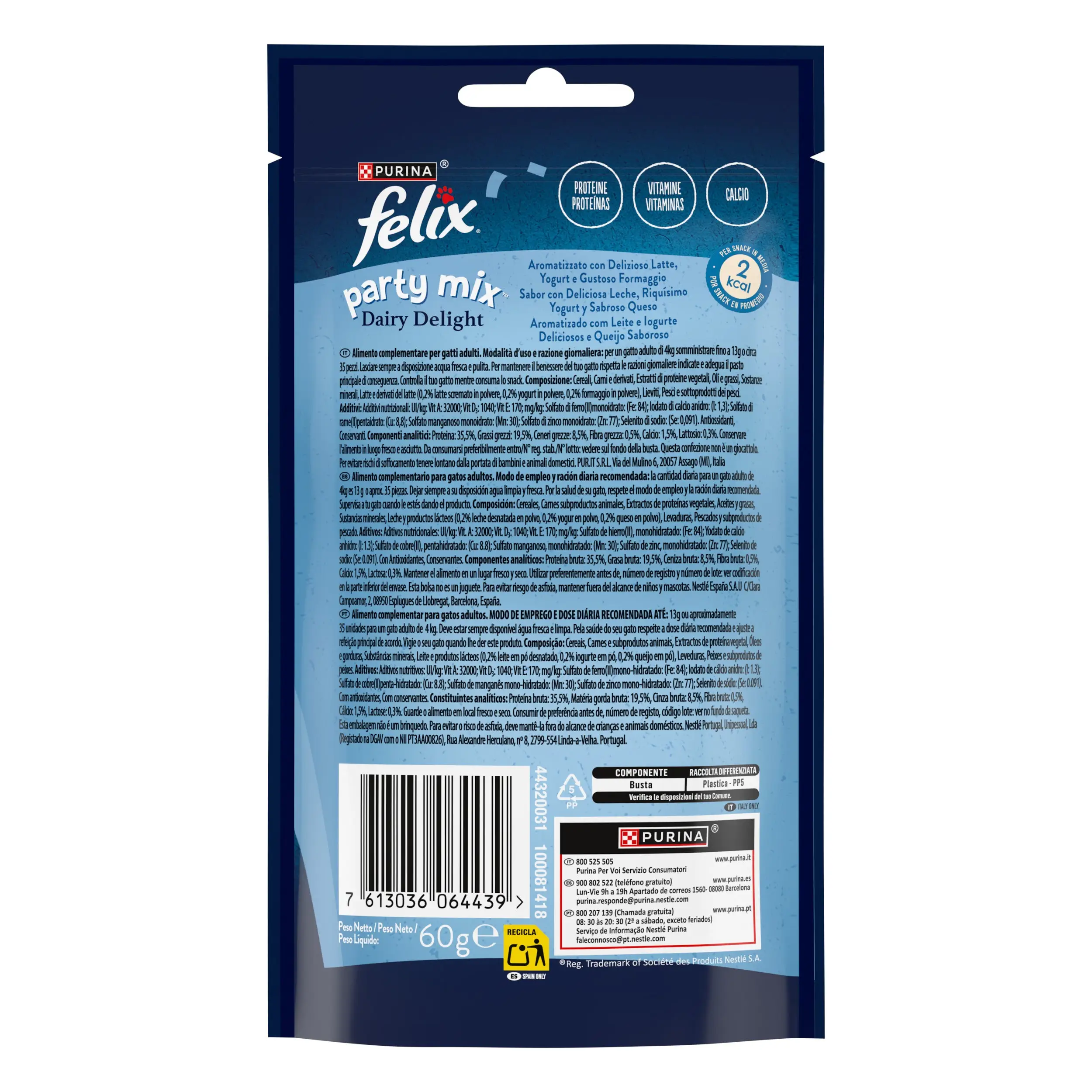 Felix Party Mix Delicias de Leche 60 g - Image 2