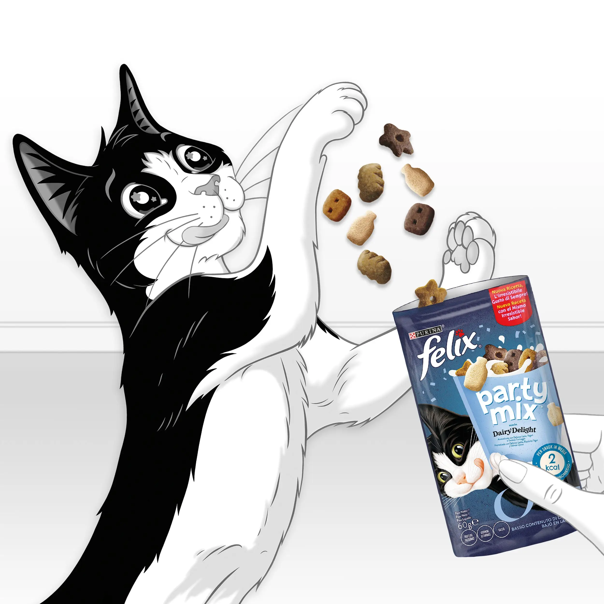 Felix Party Mix Delicias de Leche 60 g - Image 6