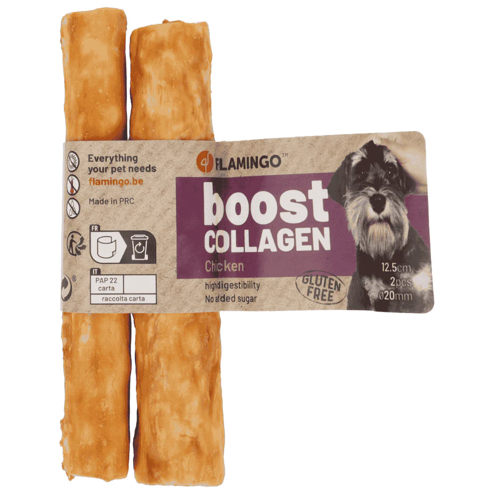 Flamingo Boost Palitos con Pollo y Colágeno Snack Natural para Perros - Image 2