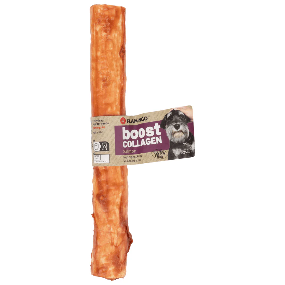 Flamingo Boost Palitos con Salmón y Colágeno Snack Natural para Perros - Image 3